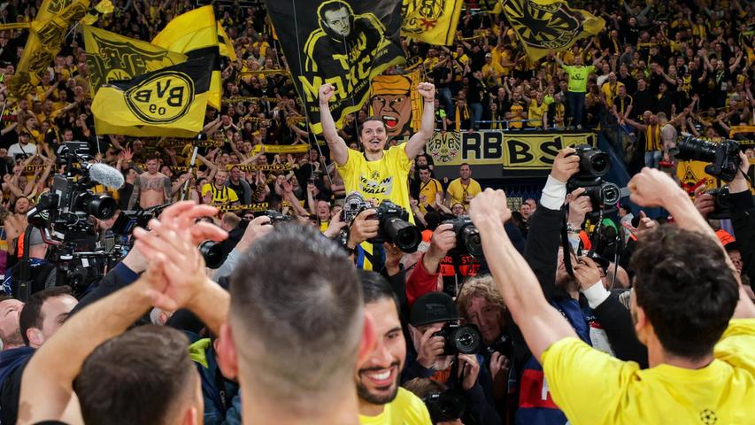 Emotionen pur: So feiert der BVB den Einzug ins Champions-League-Finale