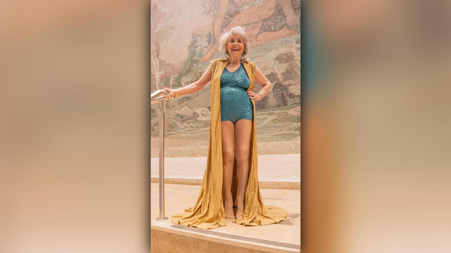 Die 100 Jahre alte Münchnerin legt eine ungewöhnliche Model-Karriere hin.