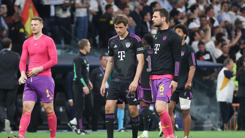 Finaltraum geplatzt: So trauert der FC Bayern nach dem Schlusspfiff in Madrid