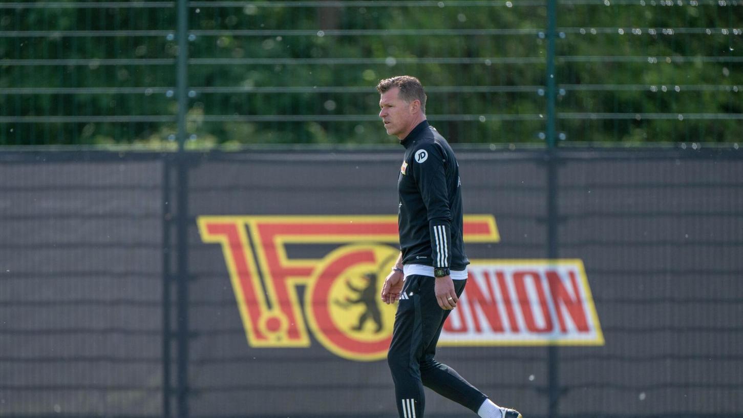 Unions Trainer Marco Grote Interimstrainer sieht den Druck beim FC Köln.