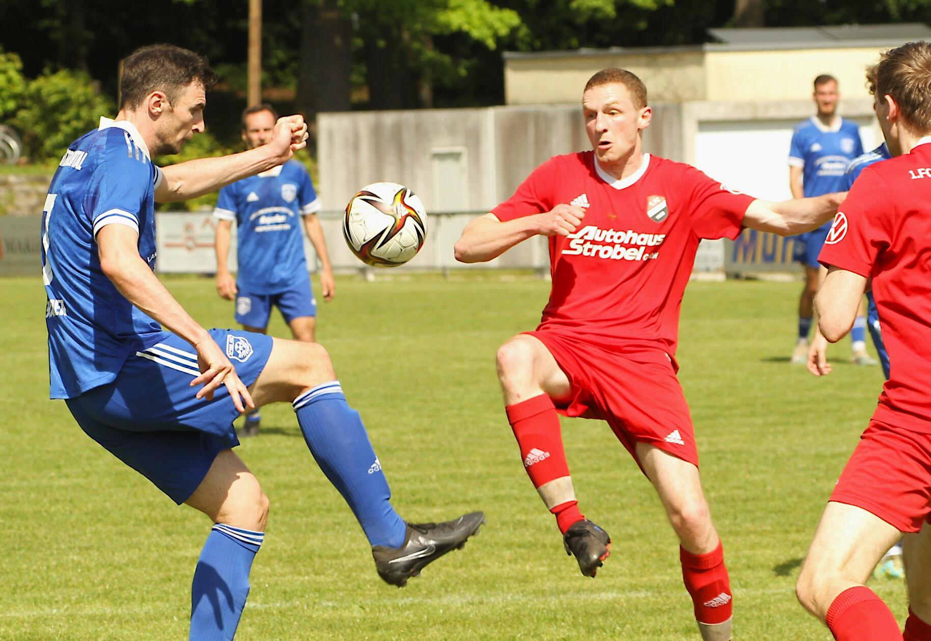 FC Reichenschwand kann den zweimaligen Ausgleich in einen Sieg in der ...
