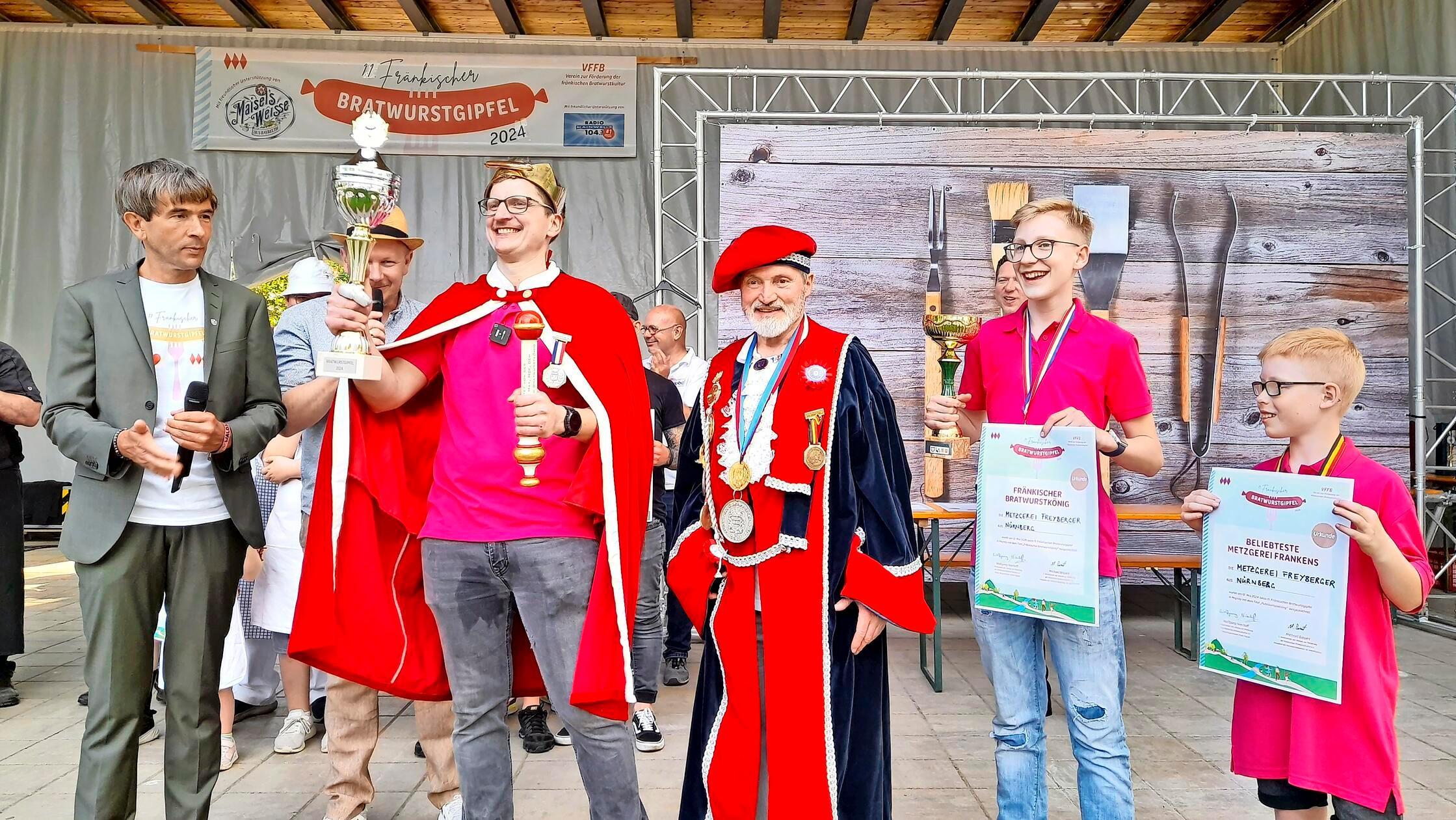 11. Fränkischer Bratwurstgipfel: Das sind die Gewinner 2024