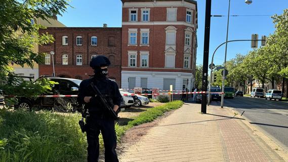 Frau in Magdeburg angeschossen - Polizeieinsatz läuft