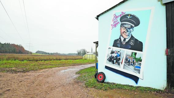Söder-Graffito mit Nazi-Symbolik: „Kunstfreiheit“ urteilt Bayerns höchstes Gericht!