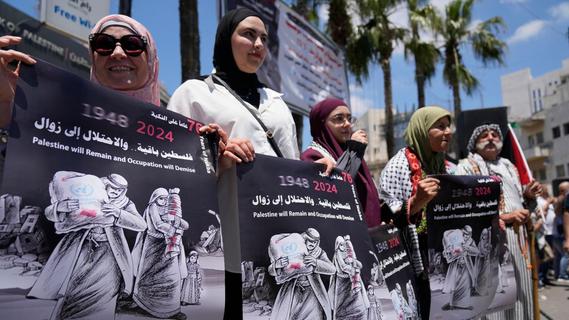 Palästinenser erinnern an Nakba-Tag