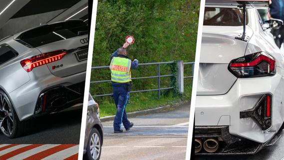 RS6 und BMW rasen bei Allersberg über A9: Lebensgefährliches Autorennen in Mittelfranken