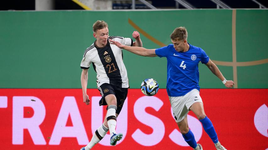 Bislang kam Beier nur für Deutschlands U-Nationalmannschaften zum Einsatz, doch mit 15 Treffern in der laufenden Saison konnte der wieselflinke Angreifer Julian Nagelsmann überzeugen - auch er gehört zumindest zum vorläufigen Aufgebot des DFB bei der EM 2024.