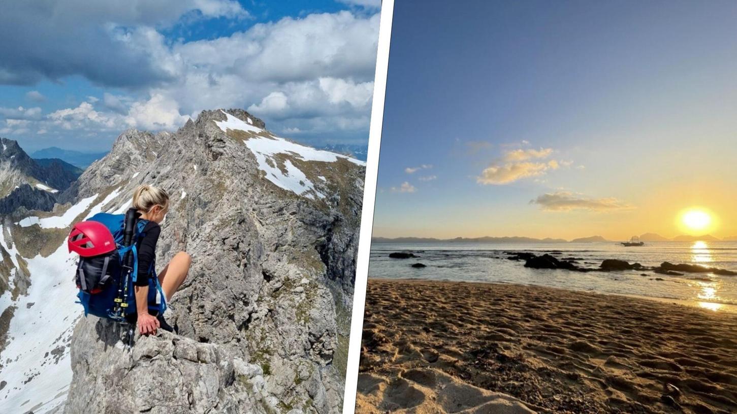 Ob hoch in den Bergen oder am weiten Strand - jeder hat sein persönliches Lieblings-Reiseziel. Ob hoch in den Bergen oder am weiten Strand - jeder hat sein persönliches Lieblings-Reiseziel.