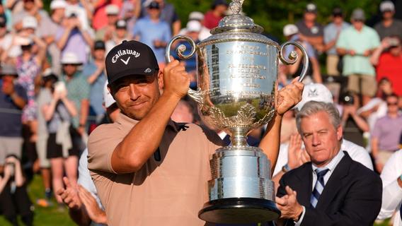Schauffele gewinnt PGA Championship mit Rekordergebnis