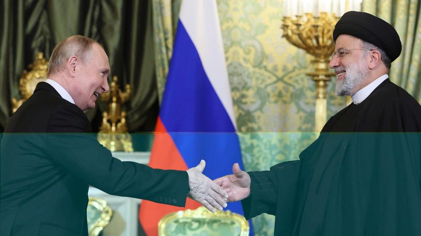 Putin, Xi, auch der Iran: Die Autokraten machen Front gegen den Westen