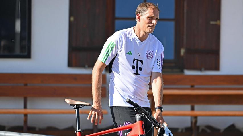 Nach geheimer Abschlussfeier in München: Geschasster Tuchel verabschiedet sich mit dem Fahrrad