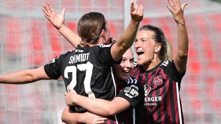 Versöhnlicher Abschied: Club-Frauen holen beim letzten Spiel in der Bundesliga den ersten Heimsieg
