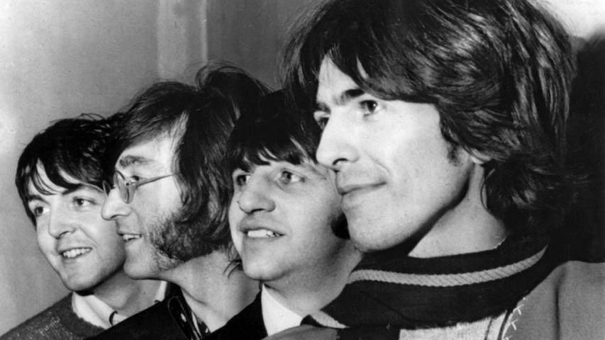 Paul (l-r), John, Ringo und George.