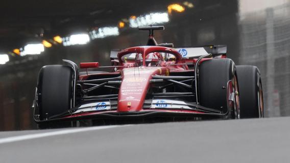 Leclerc Schnellster im Monaco-Training - Verstappen hadert
