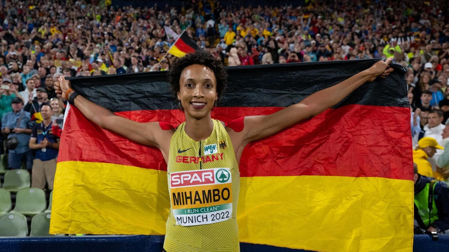 Weitspringerin Malaika Mihambo könnte bei Olympia die deutsche Fahne tragen.