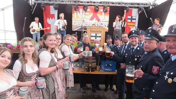 Drei Tage lang feierte die Freiwillige Feuerwehr Solnhofen ihr 150-jähriges Bestehen