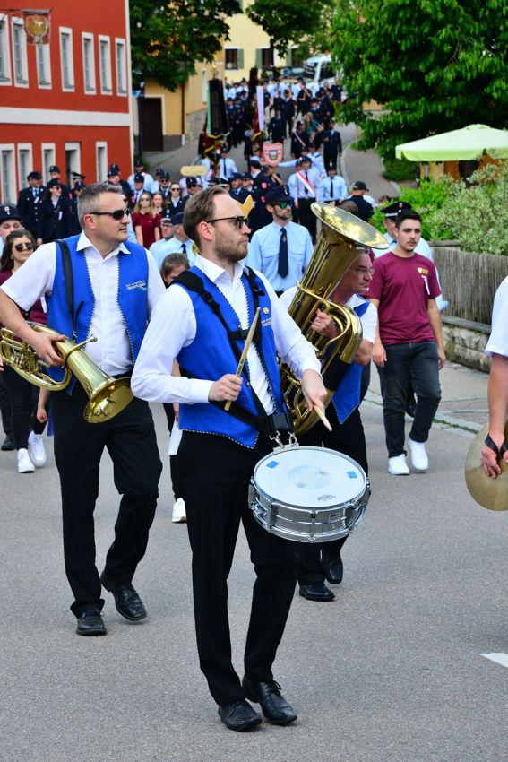 Der kilometerlange Festzug war einer der Höhepunkte des Jubiläumsfestes.