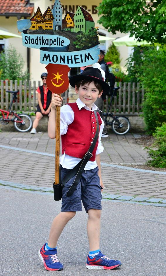 Der kilometerlange Festzug war einer der Höhepunkte des Jubiläumsfestes.