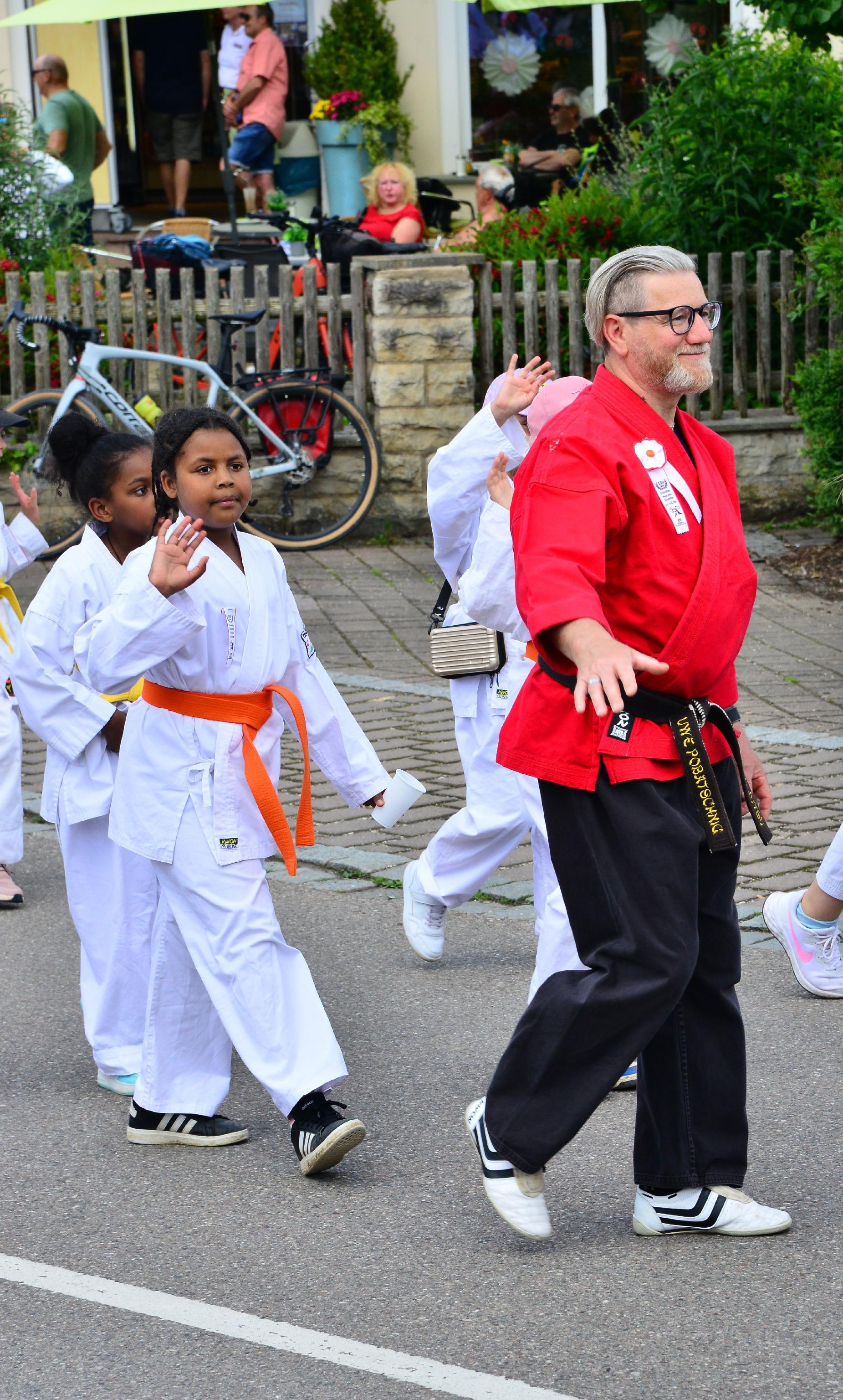 Der kilometerlange Festzug war einer der Höhepunkte des Jubiläumsfestes.