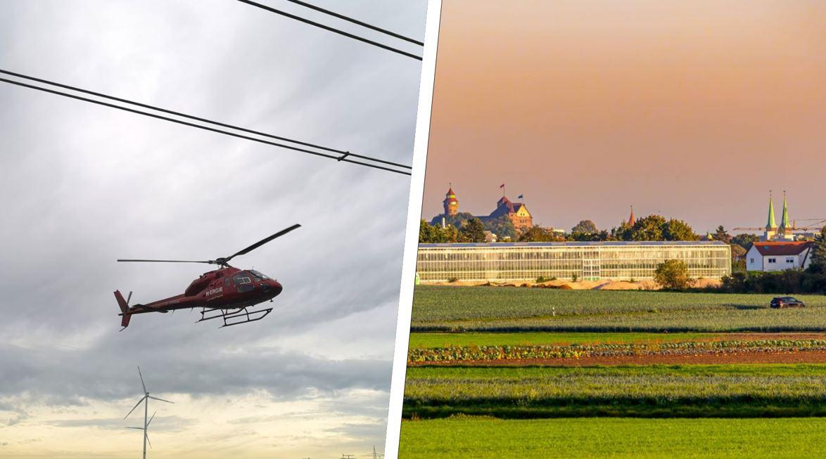 Ab Montag: Spezial-Heli zwei Wochen lang &uuml;ber den D&auml;chern N&uuml;rnbergs - das steckt dahinter