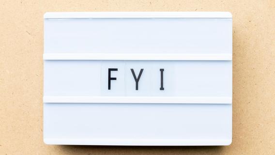 Was bedeutet die Abkürzung „fyi“?