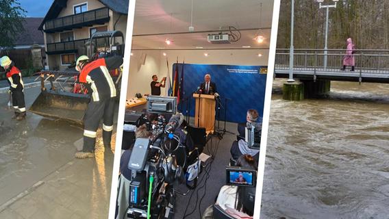 Innenminister warnt in Nürnberg: Hochwassergefahr am Wochenende - Behörden in Alarmbereitschaft