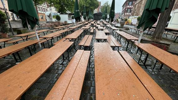 Starkregen im Raum Roth-Schwabach: Diese Veranstaltungen mussten wegen Unwetter abgesagt werden
