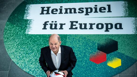 Bundeskanzler Scholz reist zu EM-Vorbereitungsspiel