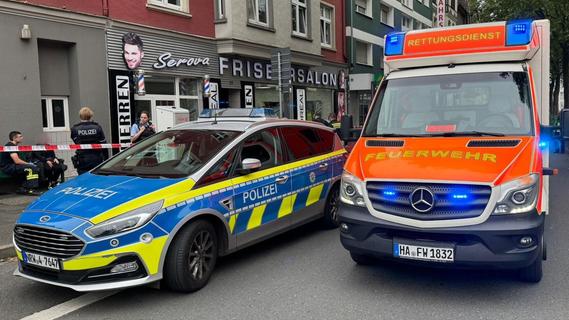 Schüsse und Verletzte in Hagen - ein Täter flieht