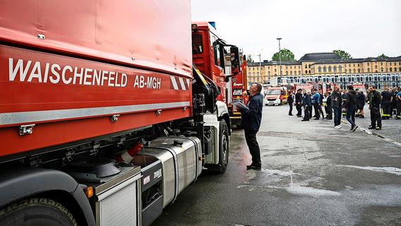 Hochwasser in Bayerns Süden: Der Norden eilt zu Hilfe - mit Feuerwehren aus dem Bayreuther Landkreis