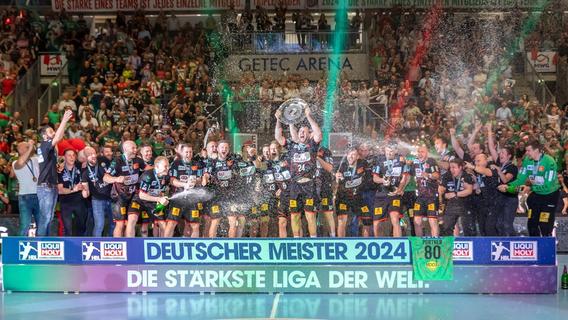 SC Magdeburg bekommt Meisterschale und verabschiedet Spieler