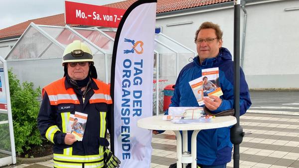 Seukendorfs Bürgermeister wirbt für die Organspende
