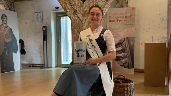 Foto der Spalter Bierkönigign Lea Schneck