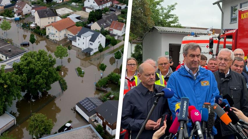 Einsparungen beim bayerischen Hochwasserschutz: Heftige Kritik an Söder und Freien Wählern