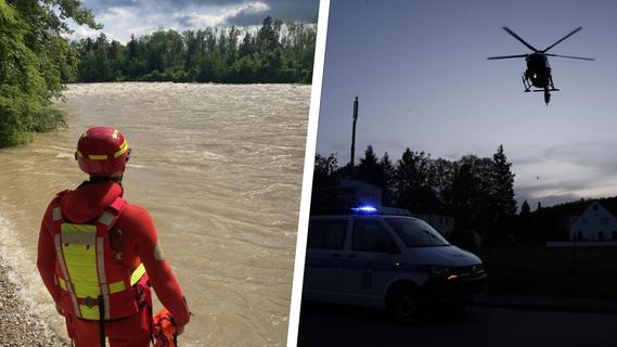 „Unnötige Isarrettung“: Leichtsinniger Schwimmer stürzt sich in Bayern ins Hochwasser - Großeinsatz