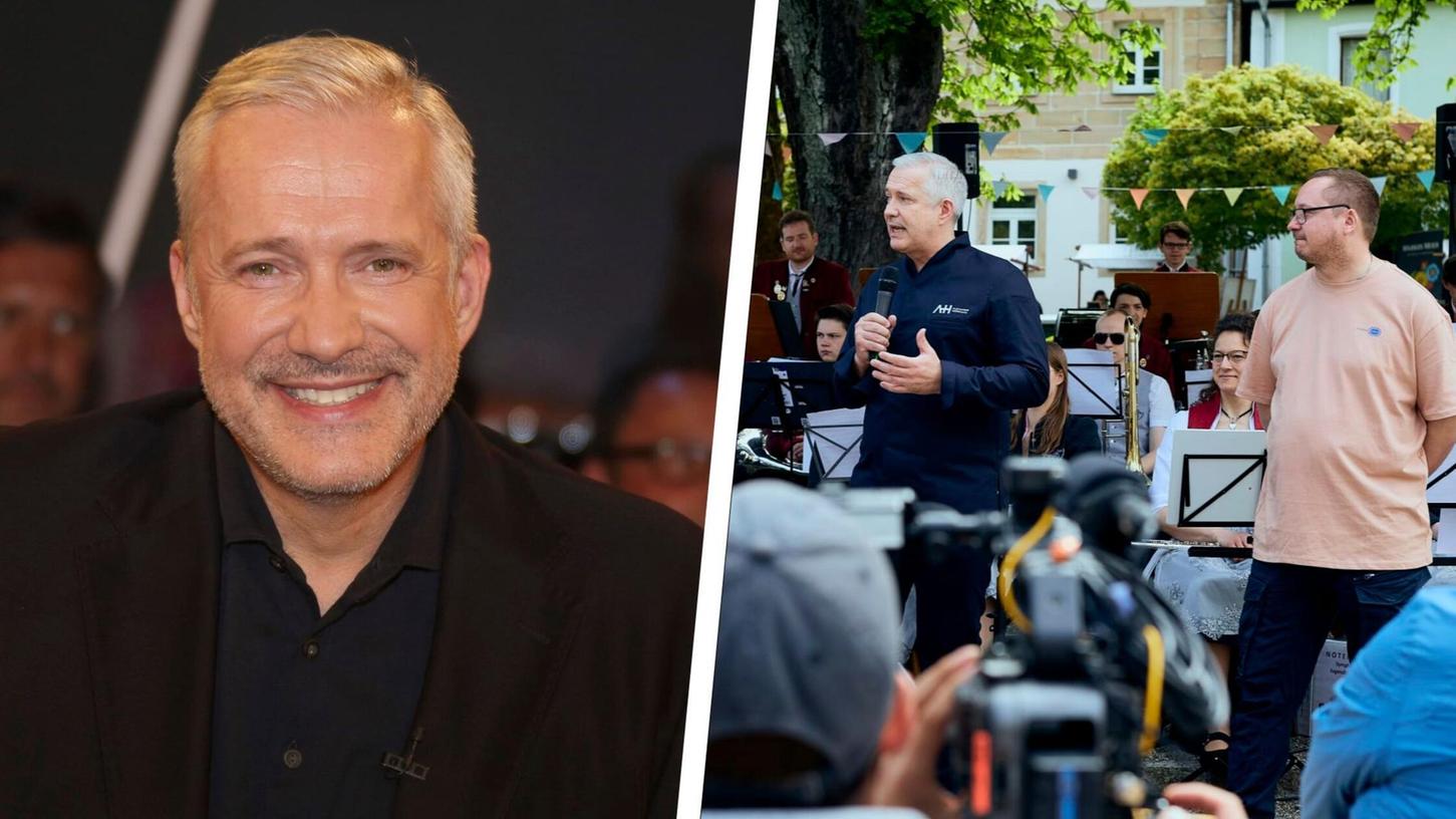 Alexander Herrmann wird auch 2025 wieder in seiner Heimat sein, um beim Gratis-Food-Festival in Wirsberg mitzumischen. Im Bild rechts von 2023 ist auch sein Kollege Tobias Bätz zu sehen. Alexander Herrmann wird auch 2025 wieder in seiner Heimat sein, um beim Gratis-Food-Festival in Wirsberg mitzumischen. Im Bild rechts von 2023 ist auch sein Kollege Tobias Bätz zu sehen.