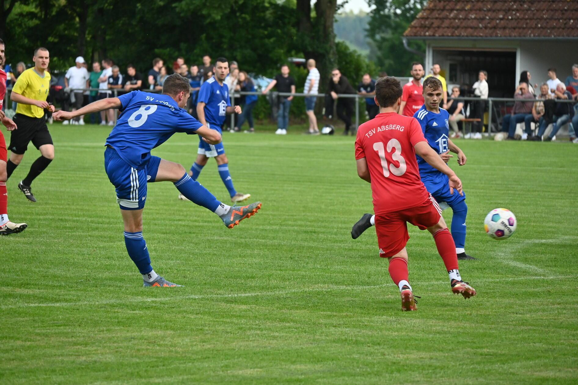Führt der Weg in die Bezirksliga? Der SV Alesheim macht gegen den TSV ...