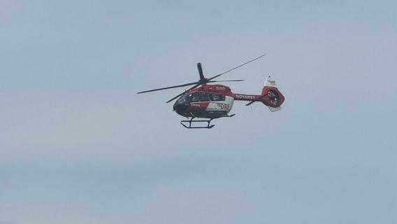 Rettungshubschrauber landet auf der Wöhrder Wiese in Nürnberg: Was war los?
