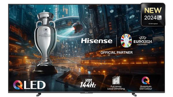 Der Fernseher verfügt über eine besonders hohe Bildwiederholrate von 144 Hz.