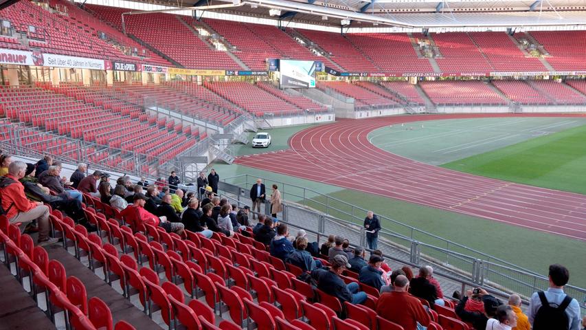 In die Jahre gekommen: Das Max-Morlock-Stadion, das für die WM 2006 für rund 58 Millionen Euro umgebaut wurde. Doch damals hat man nur das Nötigste machen können, angesichts der klammen Stadtkassen.