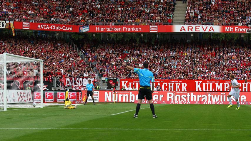 August 2011: Club vergeigt Heimauftakt mit 1:2