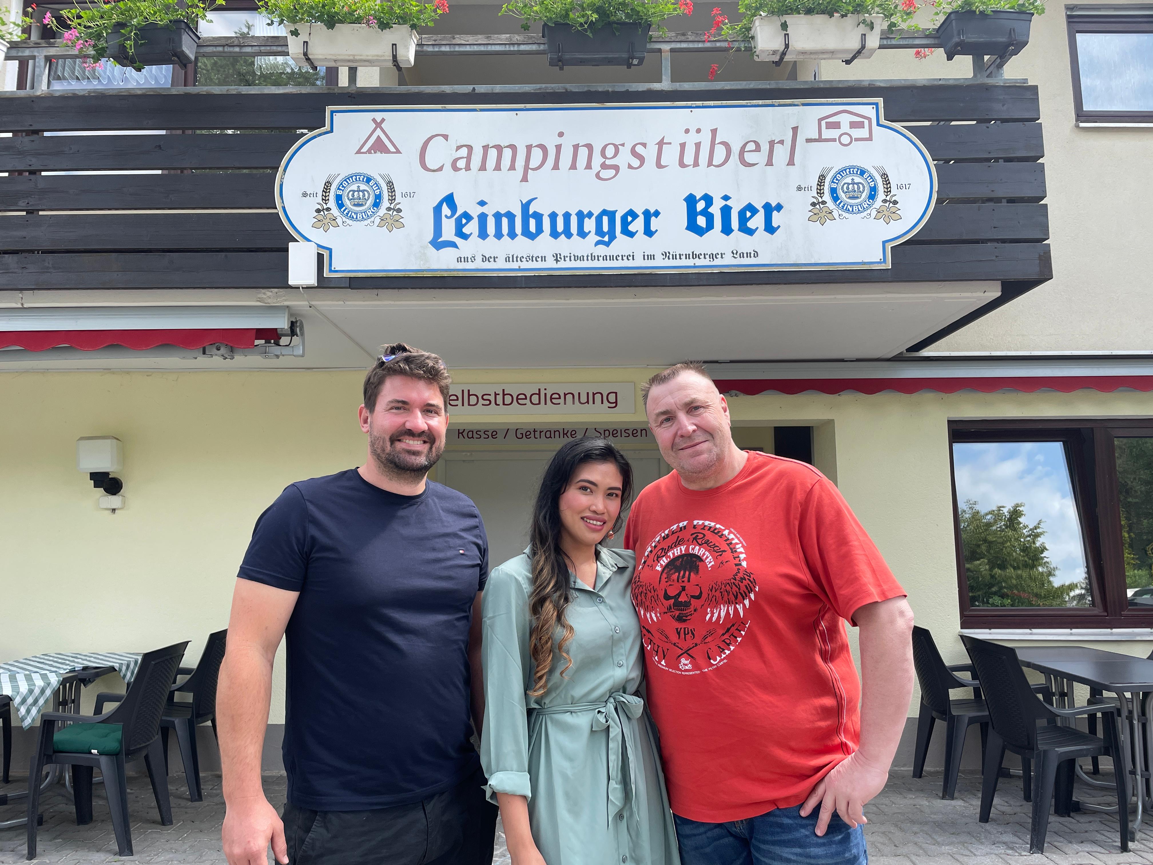 Im "Campingstüberl" in Heiligenmühle stehen nicht nur Braten auf der Karte