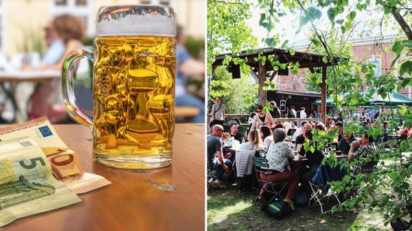 Collage Biergarten