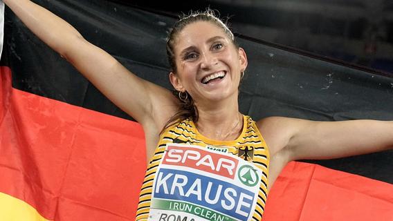 Läuferin Krause nach EM-Silber: Emotionale Achterbahnfahrt