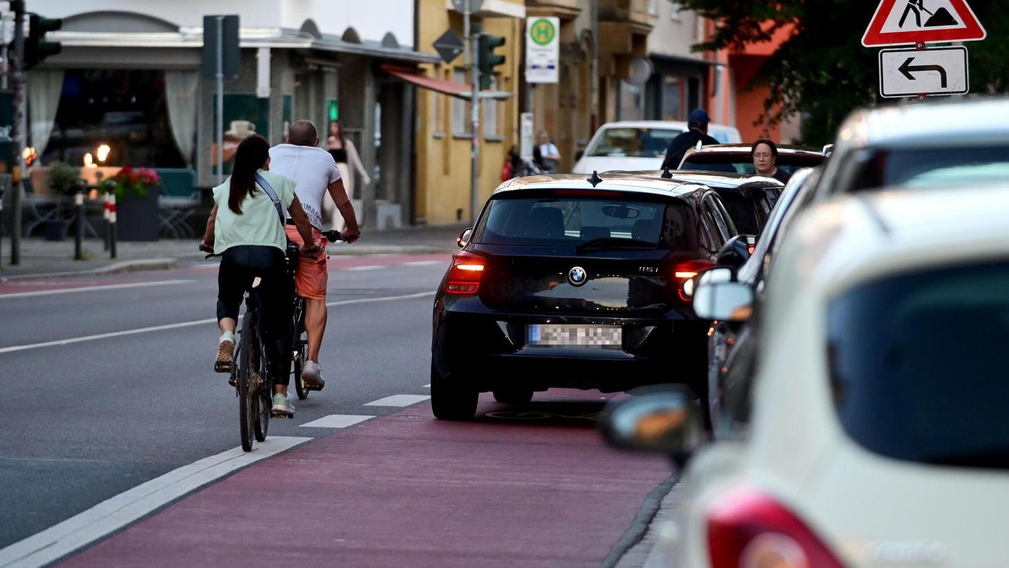 Bestimmte Nürnberger Straßen sollte man als Radler oder Autofahrer am Donnerstagabend besser meiden.