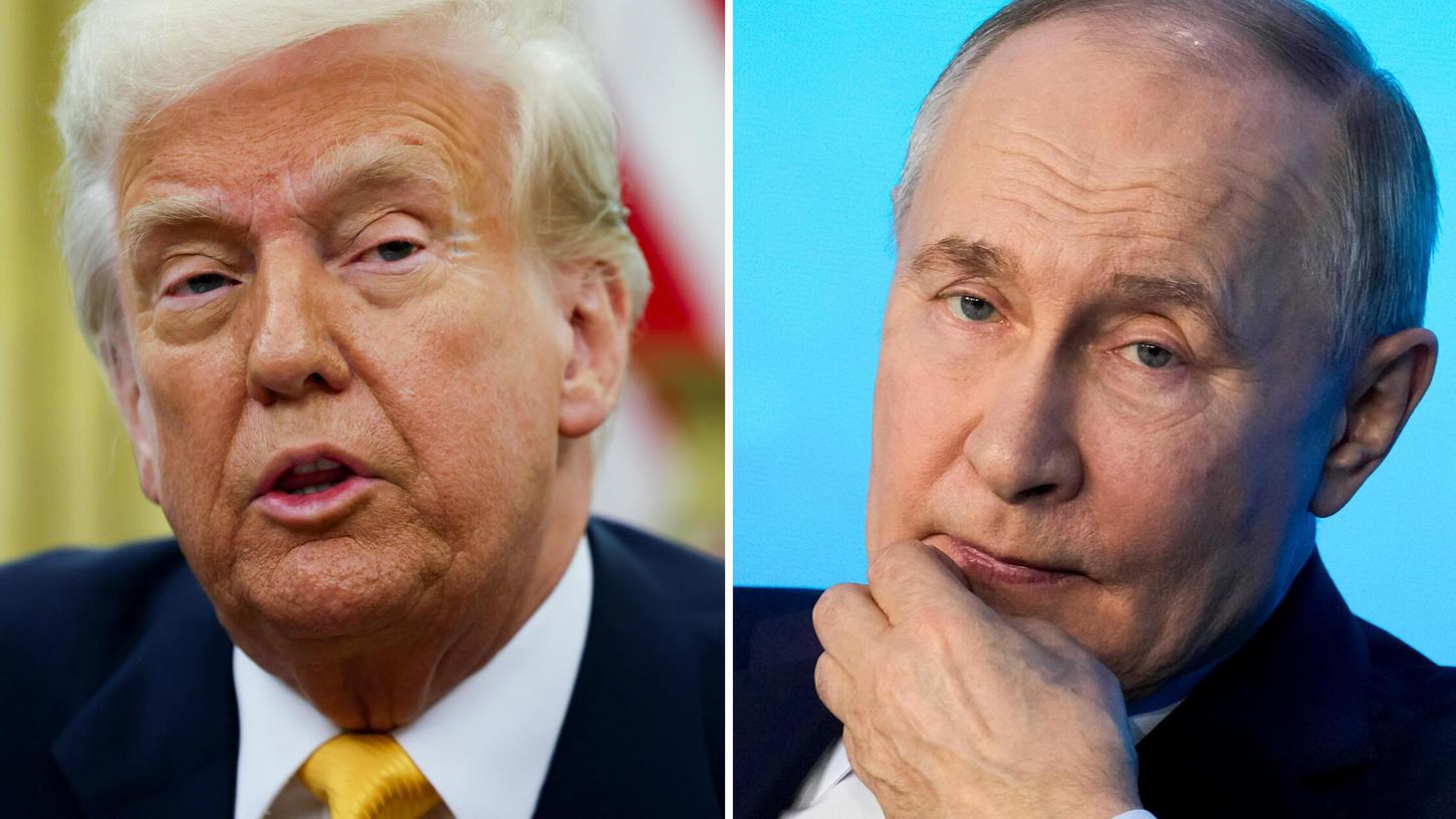 US-Präsident Donald Trump verkündete: "Werde am Montag mit Putin telefonieren." US-Präsident Donald Trump verkündete: "Werde am Montag mit Putin telefonieren."