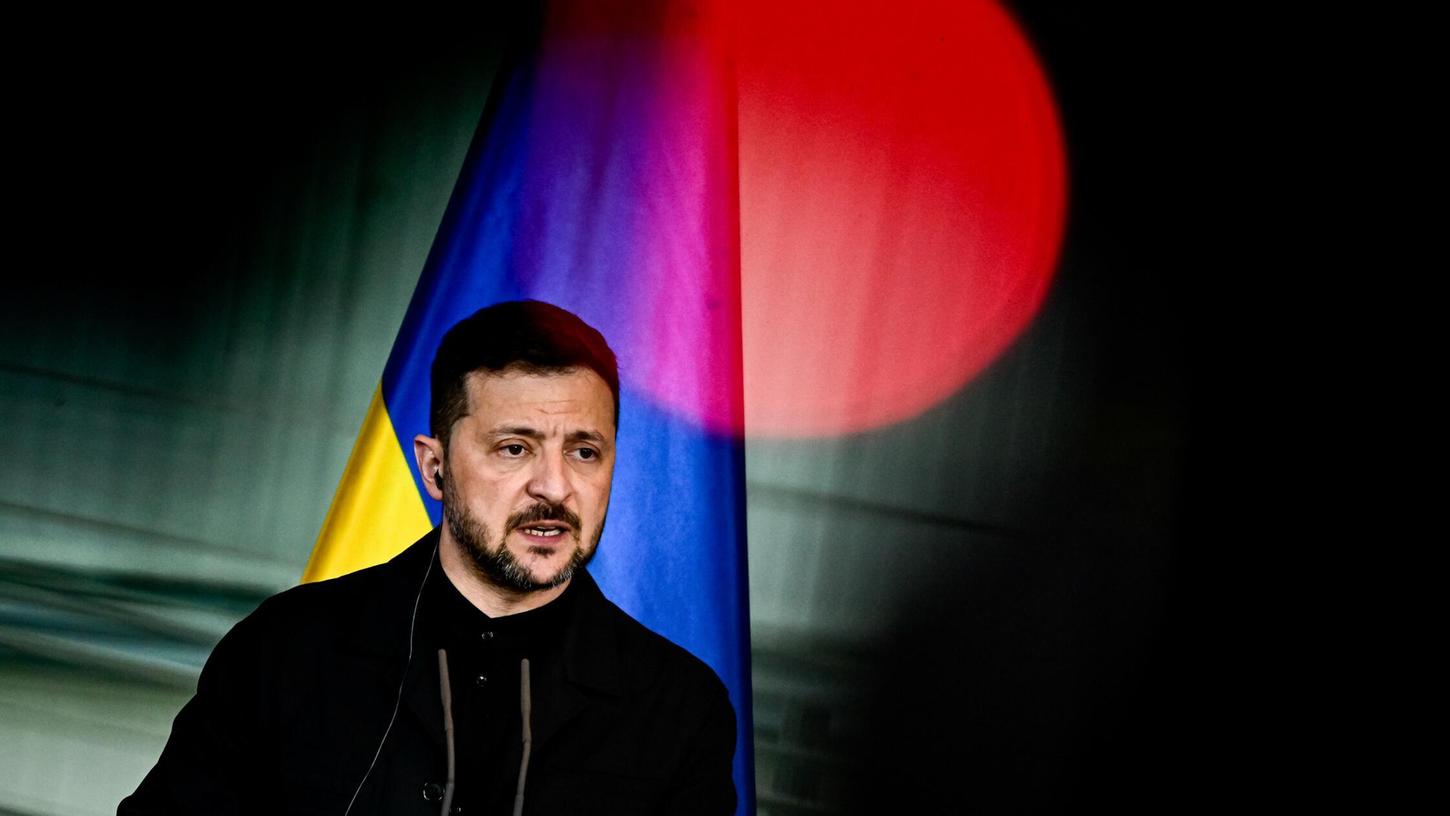 Wolodymyr Selenskyj fordert Stärke von seinen Verbündeten. Wolodymyr Selenskyj fordert Stärke von seinen Verbündeten.