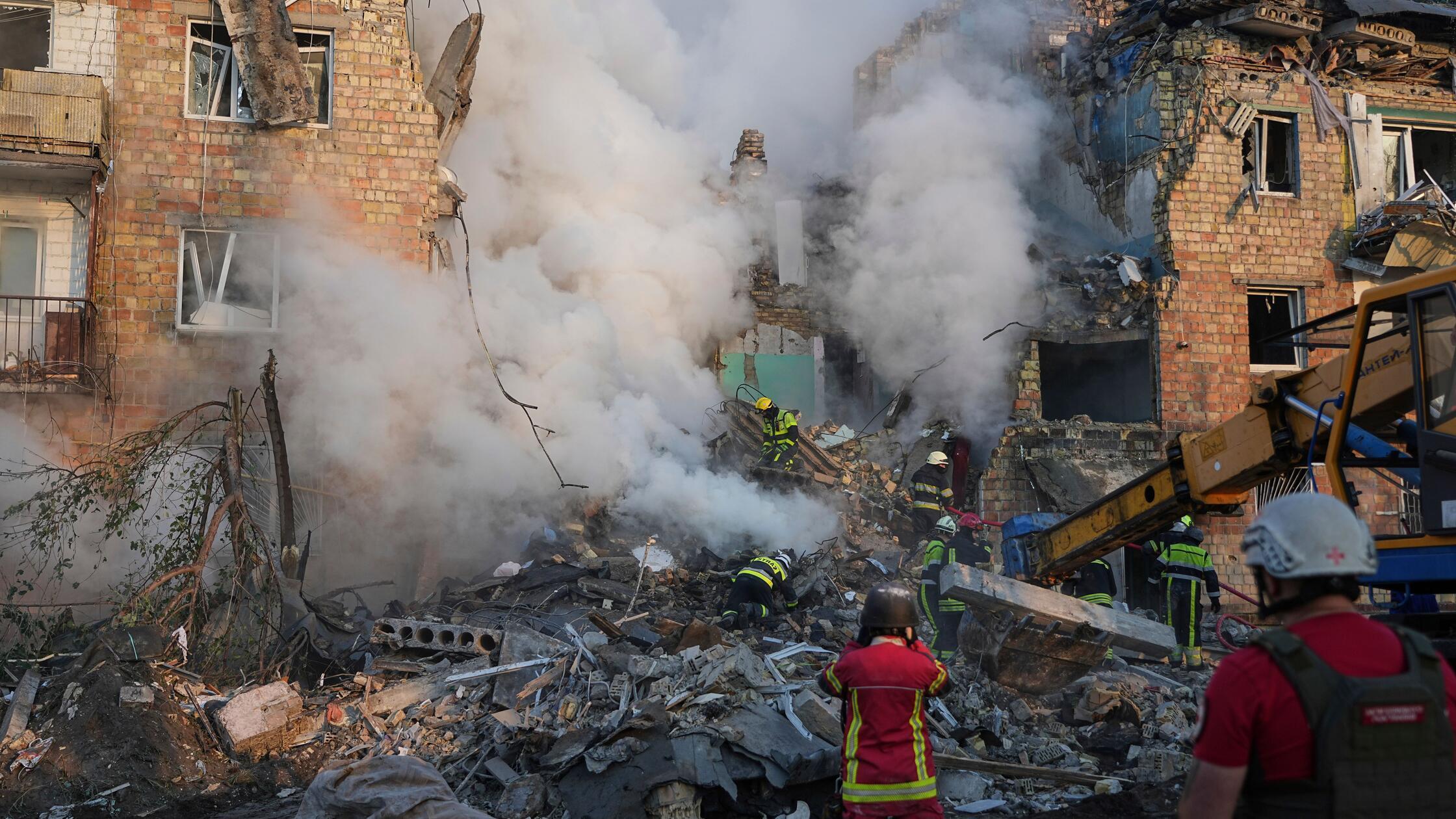 Russland greift Ukraine mit hunderten Drohnen und Marschflugkörpern massiv an