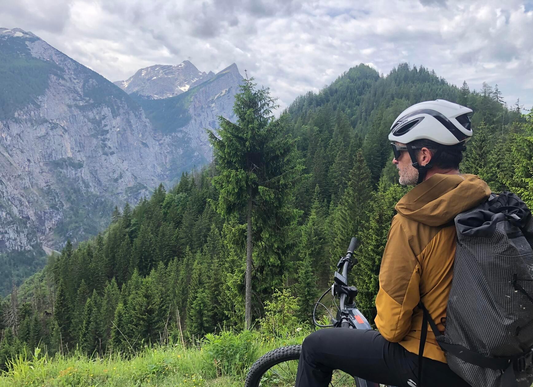 Kantig: Unterwegs mit den Mountainbikes im Nationalpark "Gesäuse".