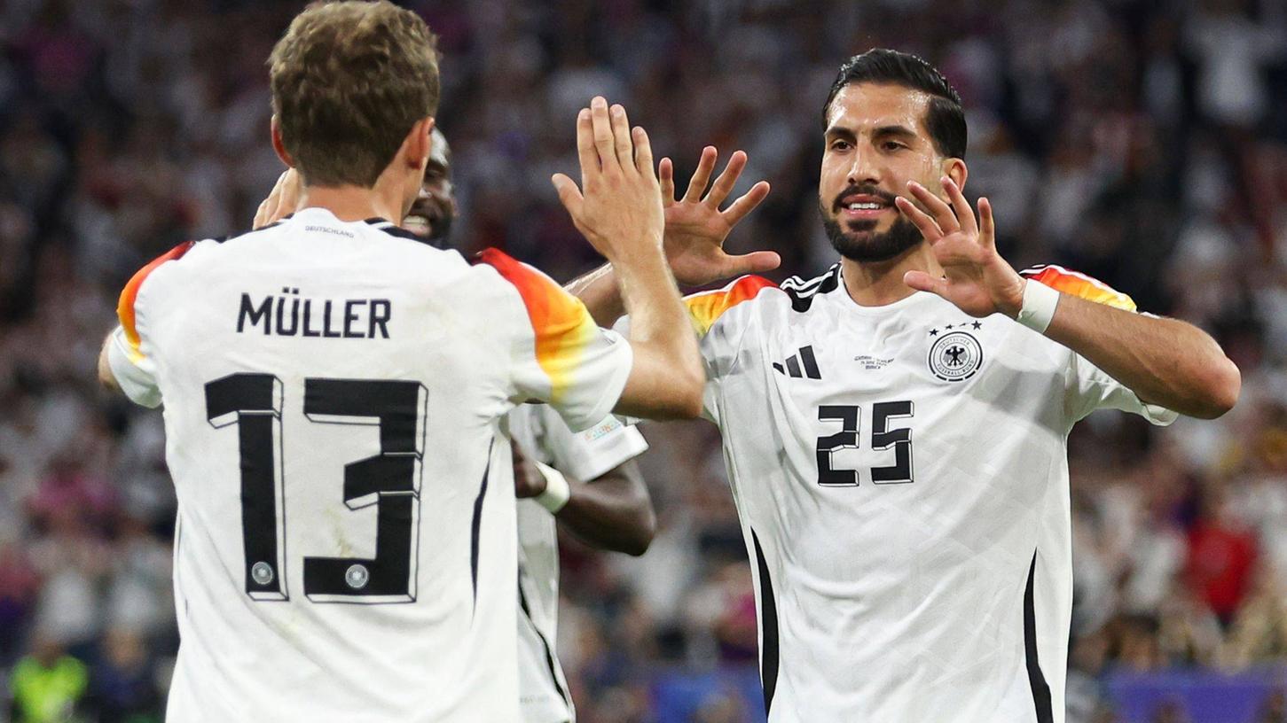 Emre Can traf mit dem Schlusspfiff zum 5:1. Emre Can traf mit dem Schlusspfiff zum 5:1.